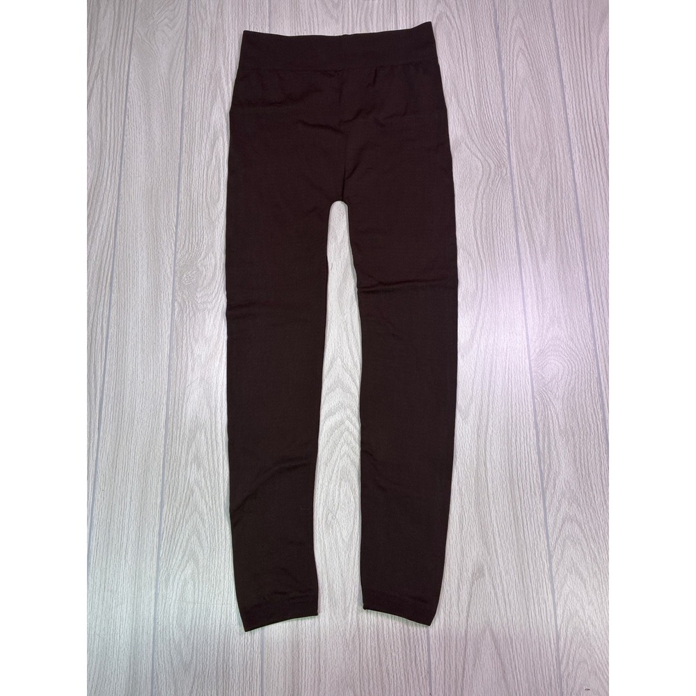NYDJ Saddlewood Suede Basic Legging  Brown High Rise Pants Size 14 NEW